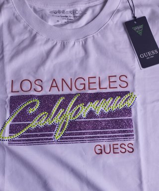 Camiseta Guess Blanca Talla L