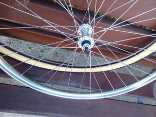 700 B freno varillas, bici antigua, ruedas nuevas