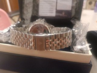 Reloj Maserati Sfida Plateado Nuevo