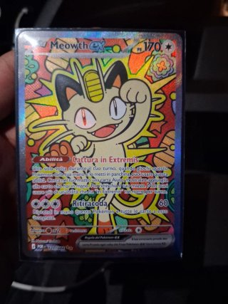 Carte Pokemon Meowth EX 170