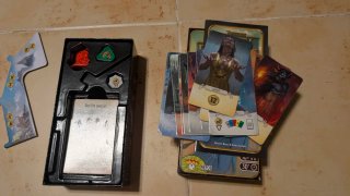 7 Wonders Duel: Agora & Pantheon enfundados