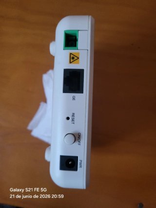 Router Alcatel LAN PON Alarm Power