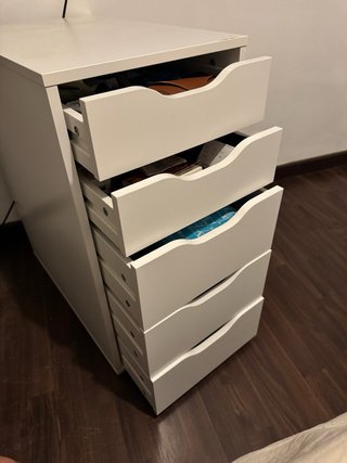 Cajonera ALEX blanca 36x70cm