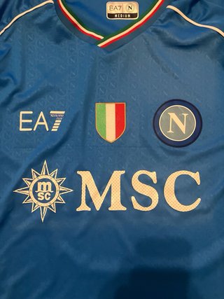 Camiseta Napoli EA7 Talla M