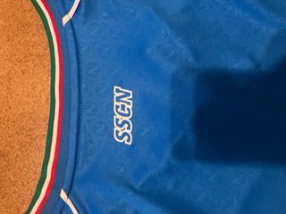 Camiseta Napoli EA7 Talla M