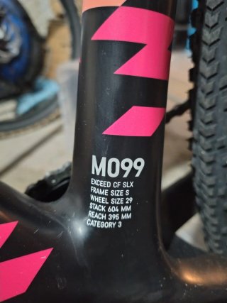 Bicicleta MTB Canyon Exceed CF SLX taglia S