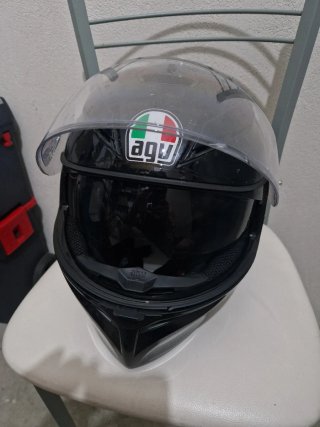 AGV K3 SV Negro Pinlock y Funda