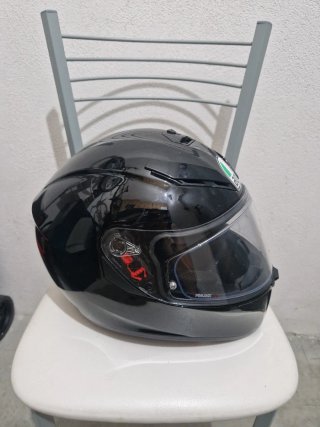 AGV K3 SV Negro Pinlock y Funda