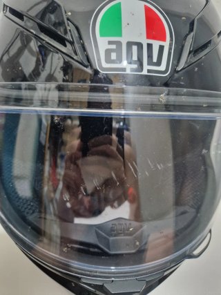 AGV K3 SV Negro Pinlock y Funda