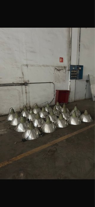 Lámparas Industriales Metálicas 42 unidades