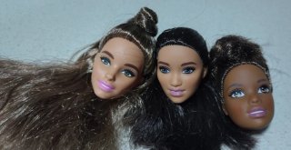Cabezas de Muñeca Barbie (3 Unidades)