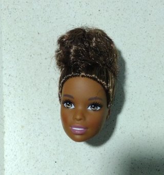 Cabezas de Muñeca Barbie (3 Unidades)