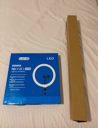 Aro Luz LED 12" +Trípode +Soporte Móvil Negociable
