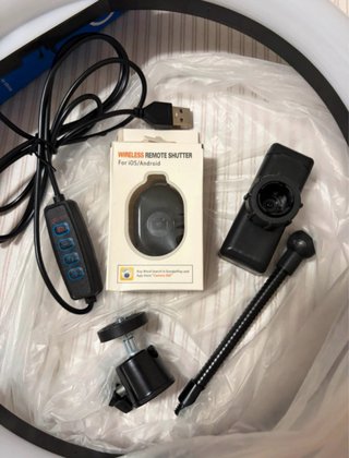 Aro Luz LED 12" +Trípode +Soporte Móvil Negociable