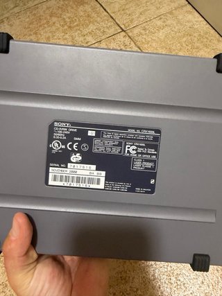Lector CD firewire Externo Sony