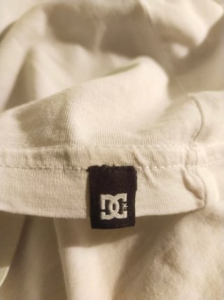 Camiseta DC Shoes Vintage Blanca Talla S
