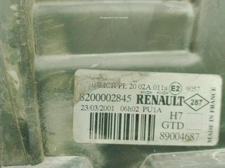 23290709 7701048927,8200002845 faro renault laguna