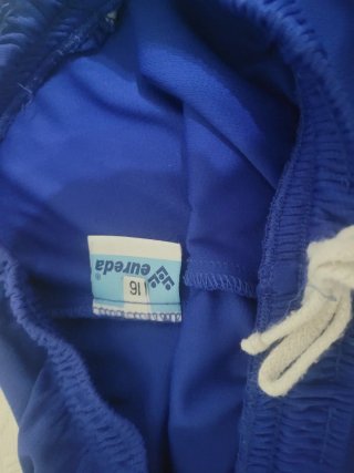 Pantalón Corto Chándal T/16 Azul