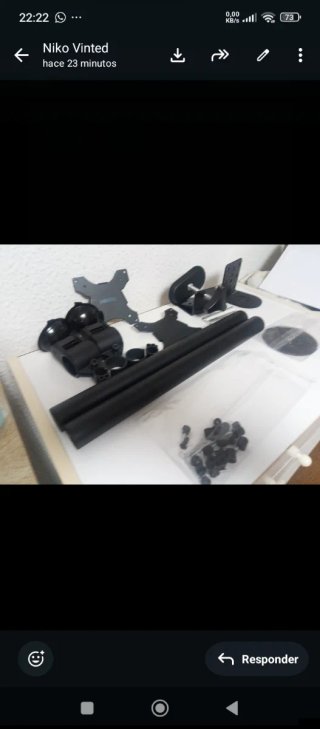 Soporte Doble Monitor Escritorio