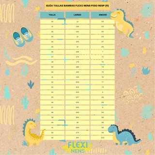 Zapatillas respetuosas Flexinens infantiles