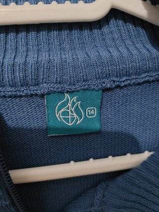 Chaqueta María Inmaculada Azul