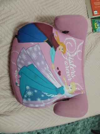 Silla coche niña Frozen rosa