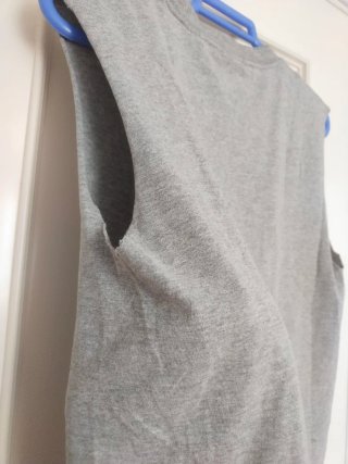 Camiseta sin mangas DC Shoes vintage gris