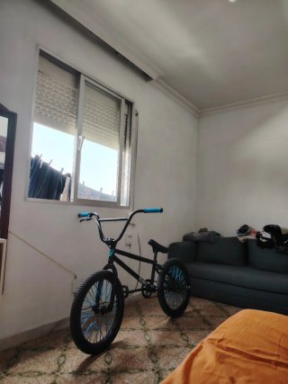 BMX Krush 1 Negra Ruedas Azules