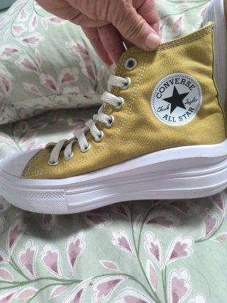 Converse mostaza mujer, solo una puesta