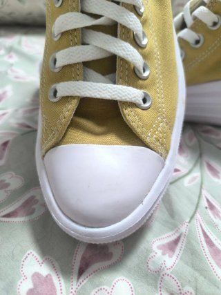 Converse mostaza mujer, solo una puesta