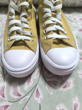 Converse mostaza mujer, solo una puesta