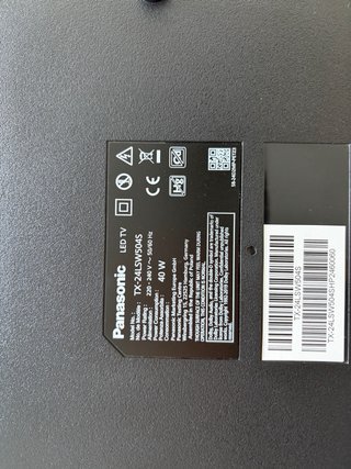TV Panasonic 24 LED TX-24LSW504S Plata