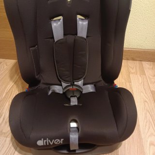 Silla de coche Driver negra