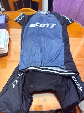 Conjunto Ciclismo Scott Negro de mujer