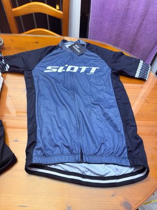 Conjunto Ciclismo Scott Negro de mujer