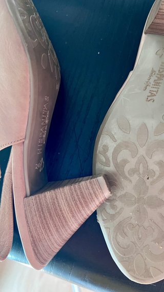 Zapatos Hispanitas Peep-Toe Piel Rosa Nude