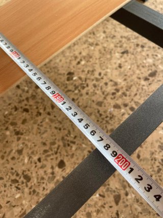 Somier de láminas madera y metal