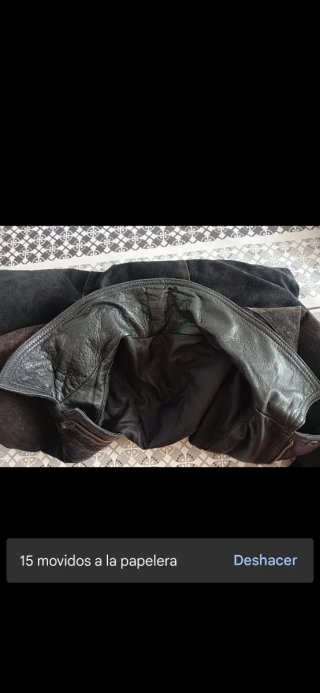 Chaqueta vintage piel