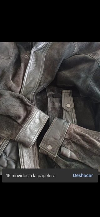 Chaqueta vintage piel