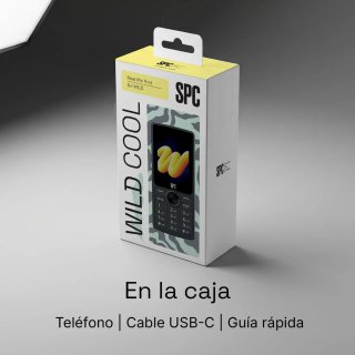 SPC Wild Cool Teléfono Básico 4G