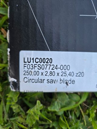 Disco Sierra Circular Fremt 250mm