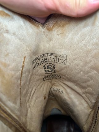 Stivali Sendra Cowboy Western in Pelle Taglia 45