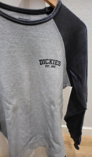 Sudadera Dickies Gris y Negra Talla M