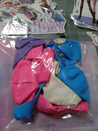 Decoración de cumpleaños kpop