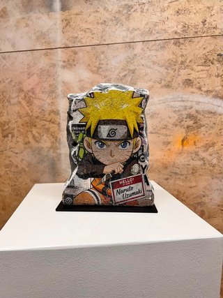 Scultura Pop Art Naruto Uzumaki Pezzo Unico