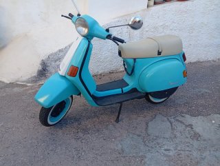 Vespa Cosa 200 CLX Azul/Blanco