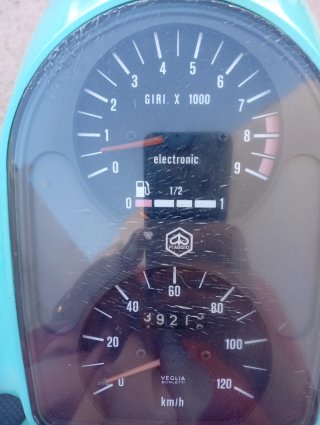 Vespa Cosa 200 CLX Azul/Blanco