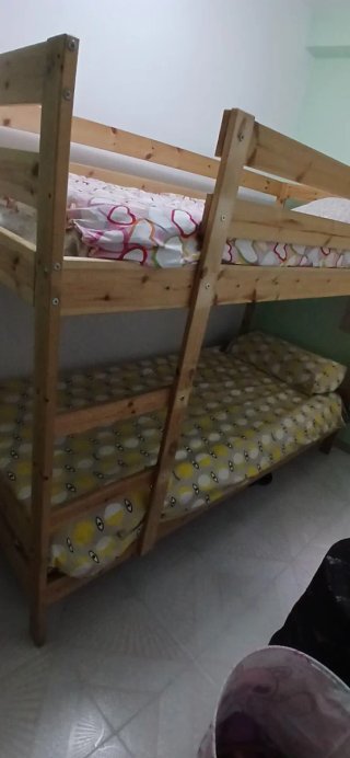 Cama litera madera de pino