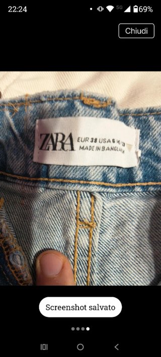 Pantaloncini jeans donna