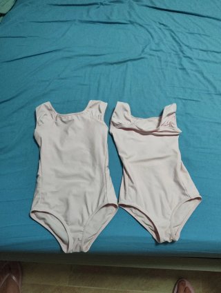 Maillot Ballet Niña Rosa Decathlon de 4 a 5 años